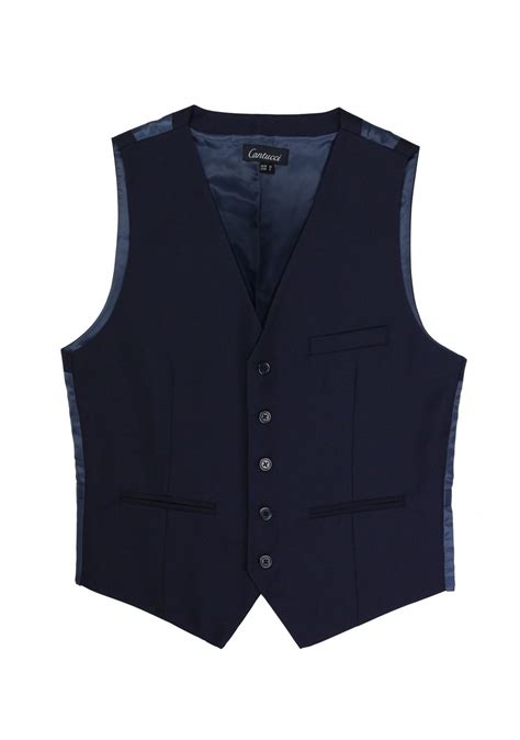 navy blue vests for men.